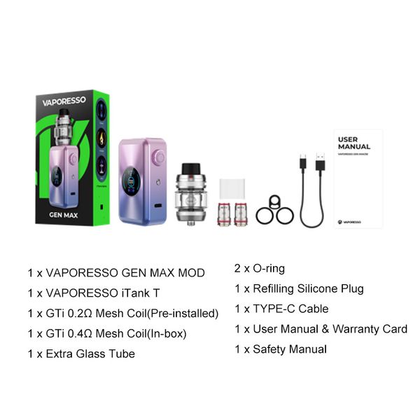 Vaporesso GEN MAX Kit Vaporesso GEN MAX Kit фото