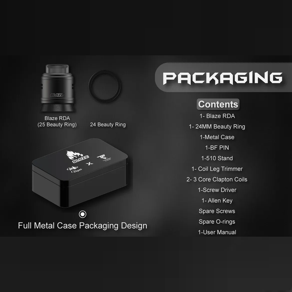 ThunderCloud х Mike Vapes Blaze RDA ThunderCloud х Mike Vapes Blaze RDA фото