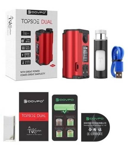 Dovpo Topside Dual Squonk Box Mod Dovpo Topside Dual Squonk Box Mod фото