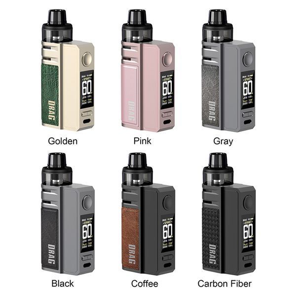 VOOPOO Drag E60 Pod Kit BLACK VOOPOO Drag E60 Pod Kit фото