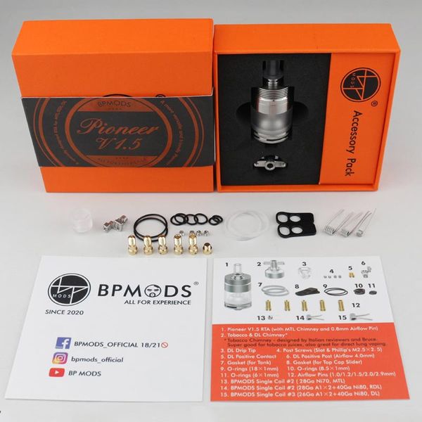 BP Mods Pioneer V1.5 RTA  BP Mods Pioneer V1.5 RTA  фото