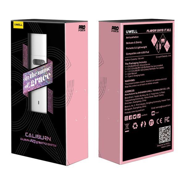 Uwell Caliburn AZ3 Grace Pod Kit Uwell Caliburn AZ3 Grace Pod Kit фото