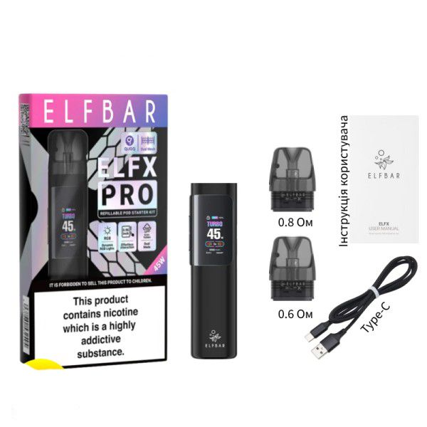 Elf Bar ELFX Pro Pod Kit Elf Bar ELFX Pro Pod Kit фото