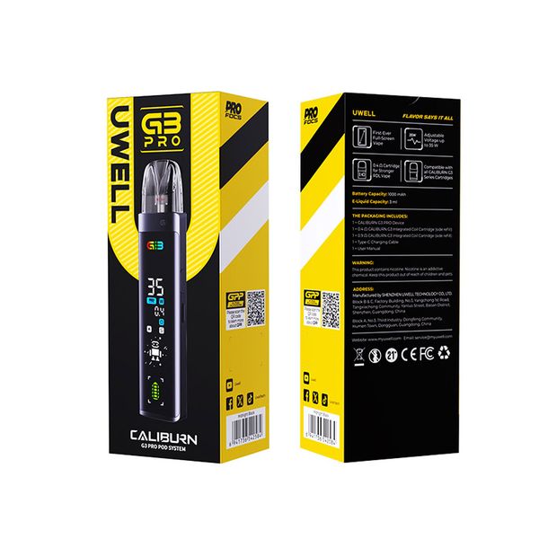 UWELL Caliburn G3 Pro Pod Kit UWELL Caliburn G3 Pro Pod Kit фото