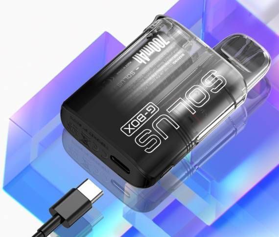 SMOK Solus G-Box Pod Kit TRANSPARENT BLACK SMOK Solus G-Box Pod Kit фото