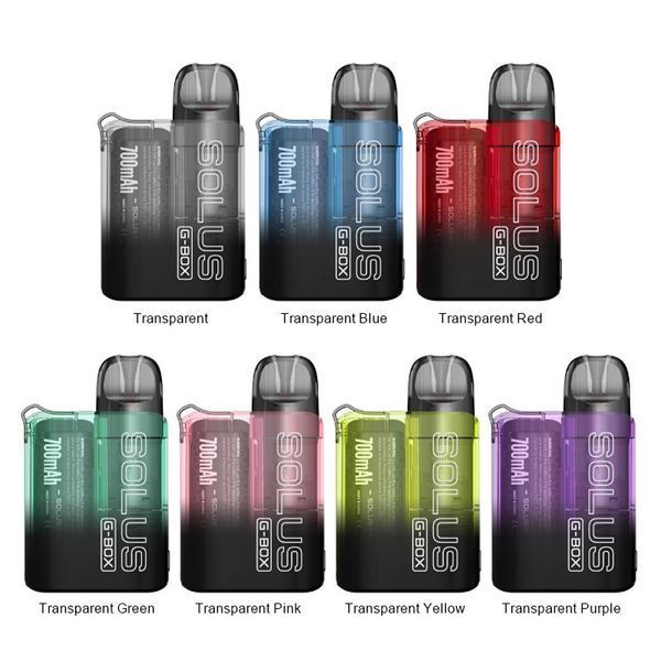 SMOK Solus G-Box Pod Kit TRANSPARENT BLACK SMOK Solus G-Box Pod Kit фото