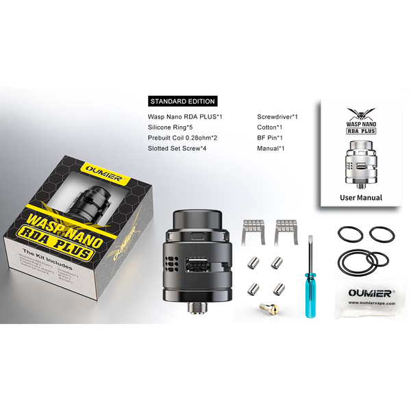 Oumier Wasp Nano RDA Plus Oumier Wasp Nano RDA Plus фото