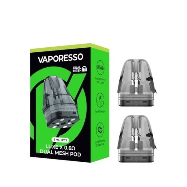 КАРТРИДЖ Vaporesso LUXE X / X2 /&nbsp;X3 / XR / XR MAX / X PRO DUAL MESH Pod Cartridge КАРТРИДЖ Vaporesso LUXE X / X2 /&nbsp;X3 / XR / XR MAX / X PRO DUAL MESH Pod Cartridge фото