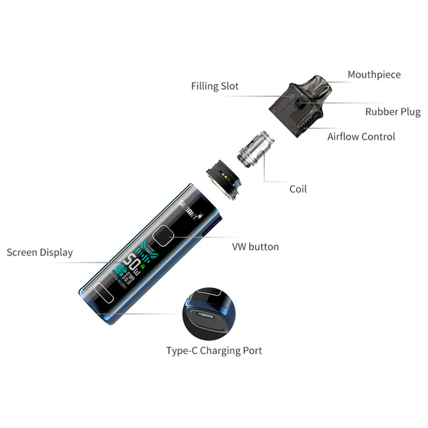 Smoant Charon T50 Pod Mod Kit Smoant Charon T50 Pod Mod Kit фото