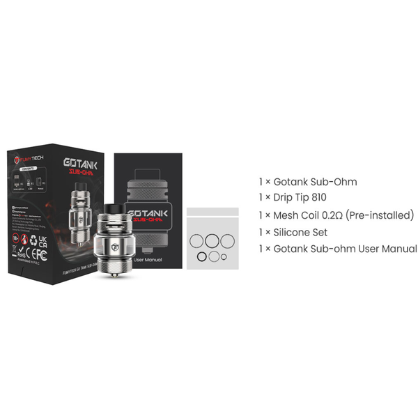 Fumytech GO Sub Ohm Tank Fumytech GO Sub Ohm Tank фото
