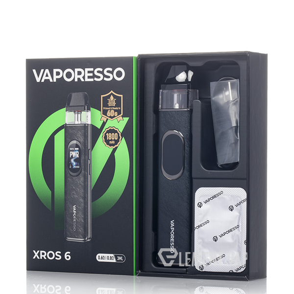 Vaporesso XROS 6 Pod Kit COSMIC BLACK Vaporesso XROS 6 Pod Kit фото