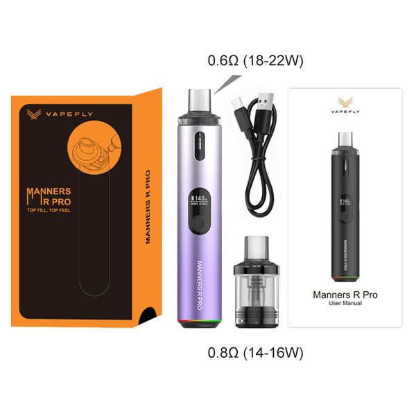 Vapefly Manners R PRO Pod Kit Vapefly Manners R PRO Pod Kit фото