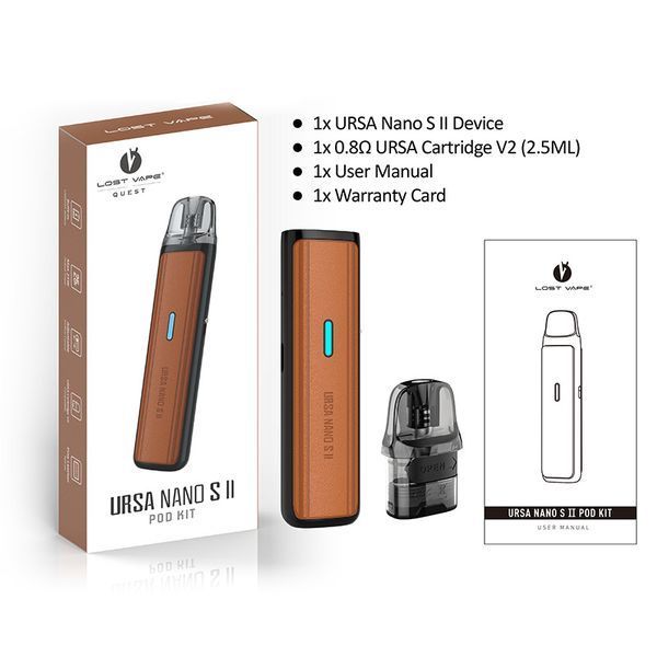 Lost Vape Ursa Nano S2 Pod Kit Lost Vape Ursa Nano S2 Pod Kit фото