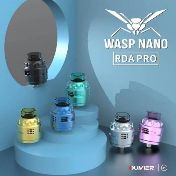 Oumier Wasp Nano RDA PRO Oumier Wasp Nano RDA PRO CYAN фото