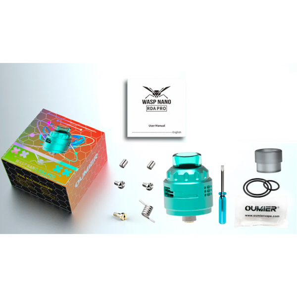 Oumier Wasp Nano RDA PRO Oumier Wasp Nano RDA PRO CYAN фото