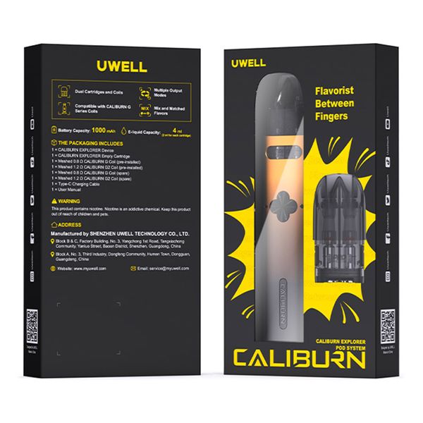 Uwell Caliburn Explorer Pod Kit Uwell Caliburn Explorer Pod Kit фото