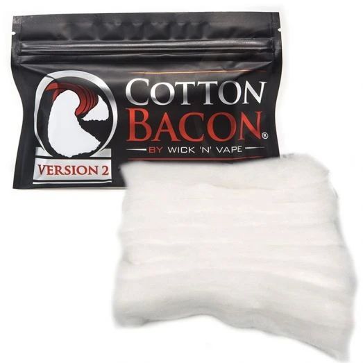 Хлопок Wick 'N' Vape Cotton Bacon V2 Бавовна Wick 'N' Vape Cotton Bacon V2 фото